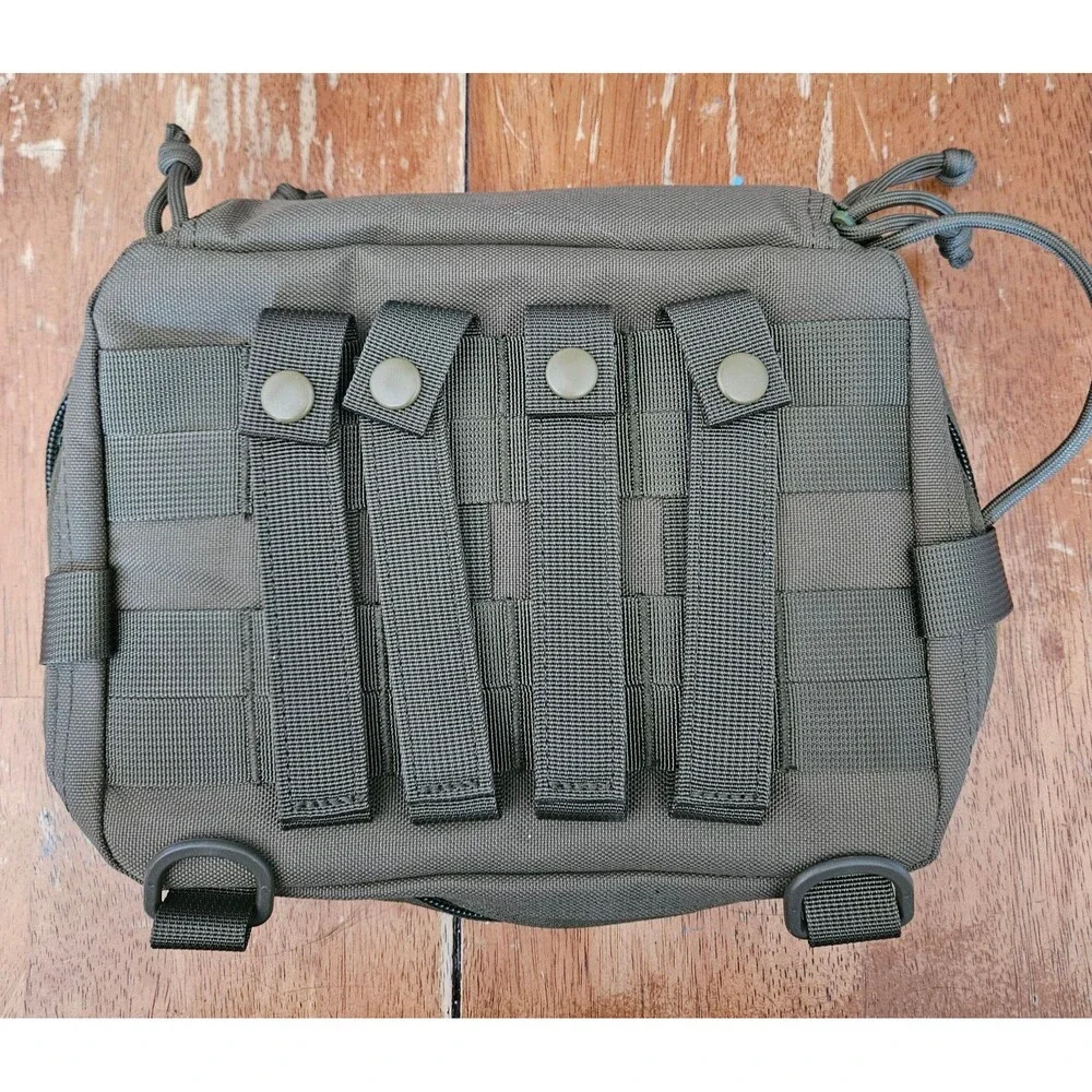 Wynex Tactical Admin Molle Pouch Olive Green Army Military Camping Hiking EMT